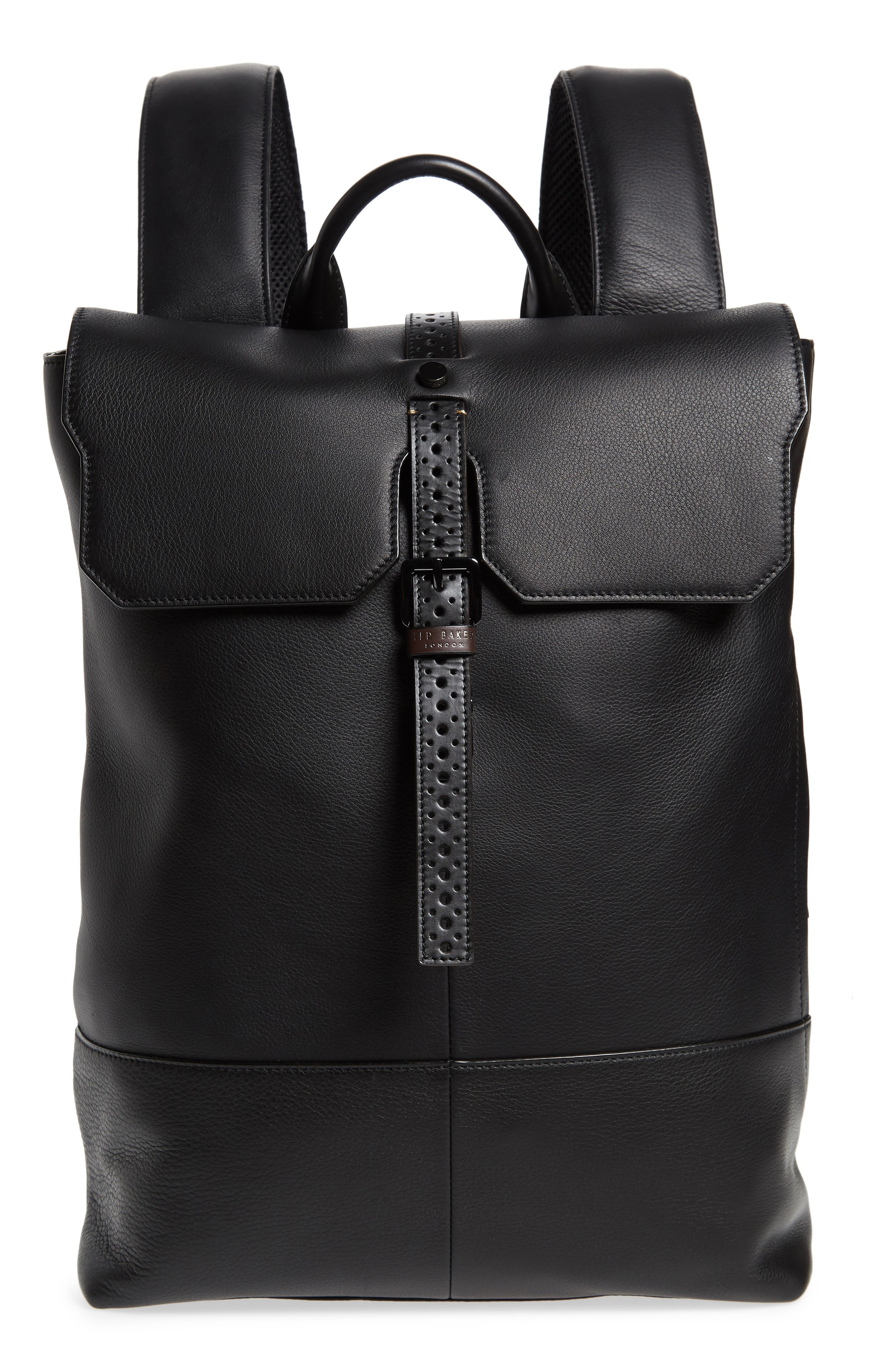 ted baker leather backpack