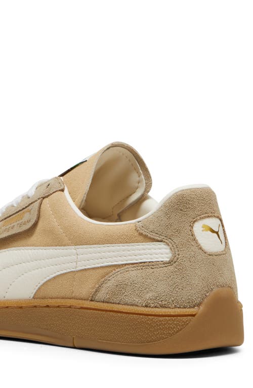 Shop Puma Super Team Low Top Sneaker In Sand Dune-frosted Ivory