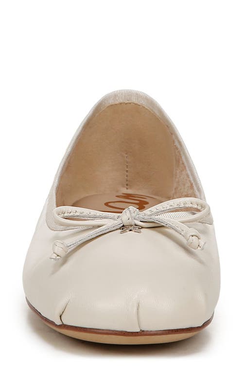 Shop Sam Edelman Zooey Ballet Flat In Modern Ivory