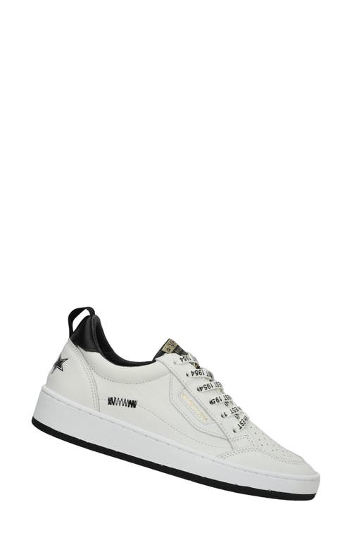 Vintage Havana Swag Sneaker In White/black