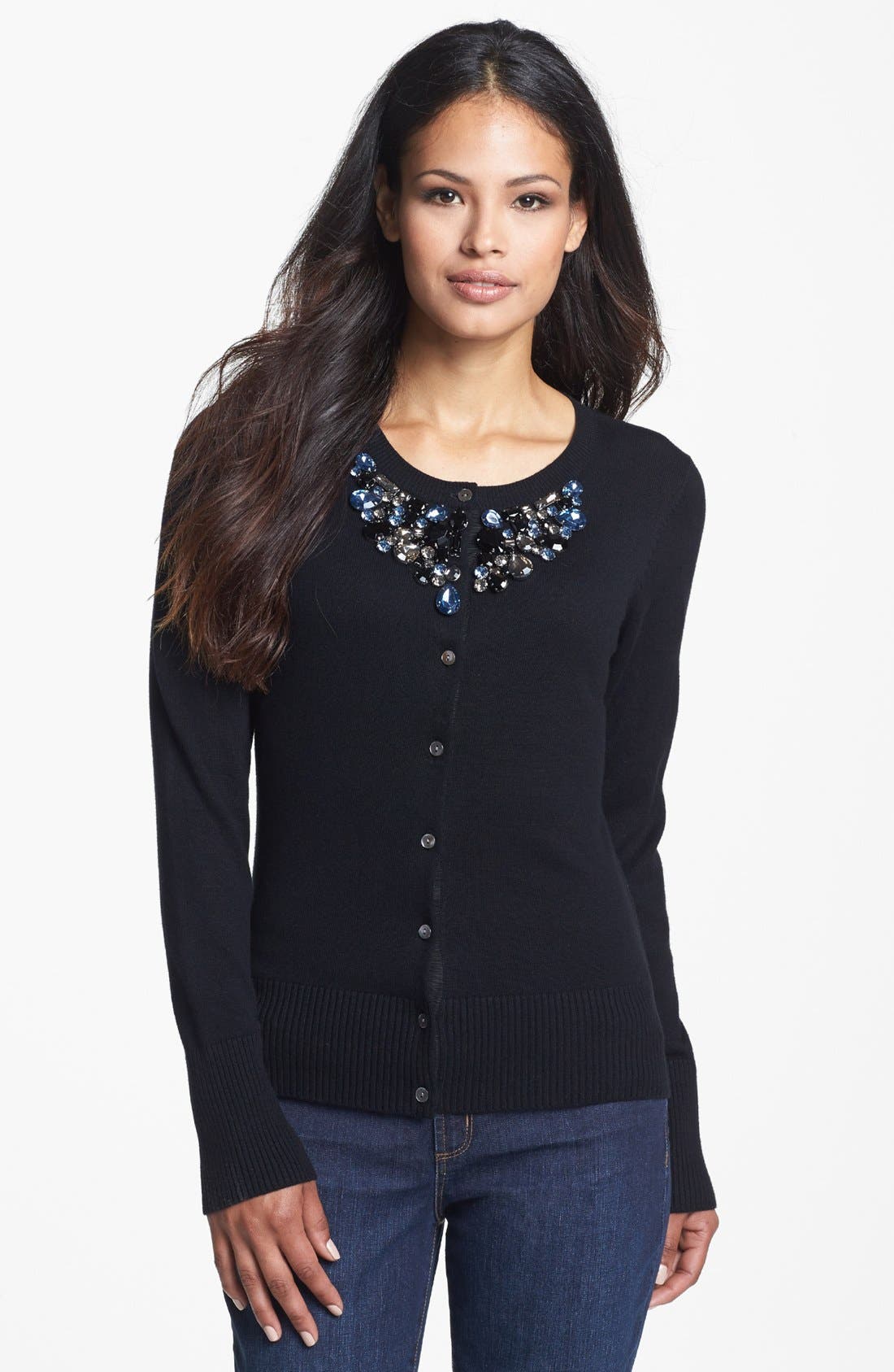 Adrianna Papell Embellished Cardigan Nordstrom
