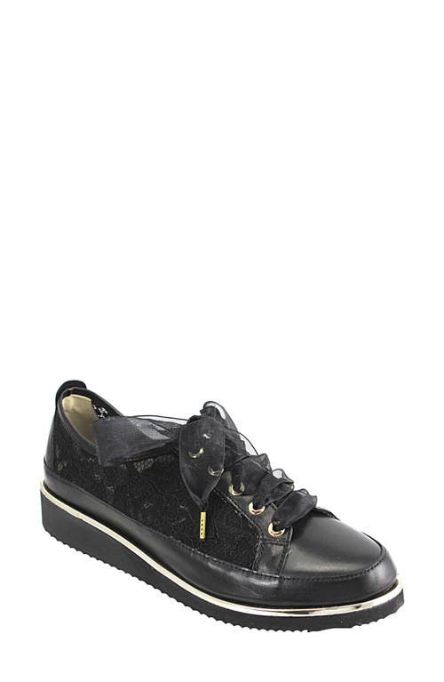 Ron White Novalee Lace Sneaker Onyx at Nordstrom,