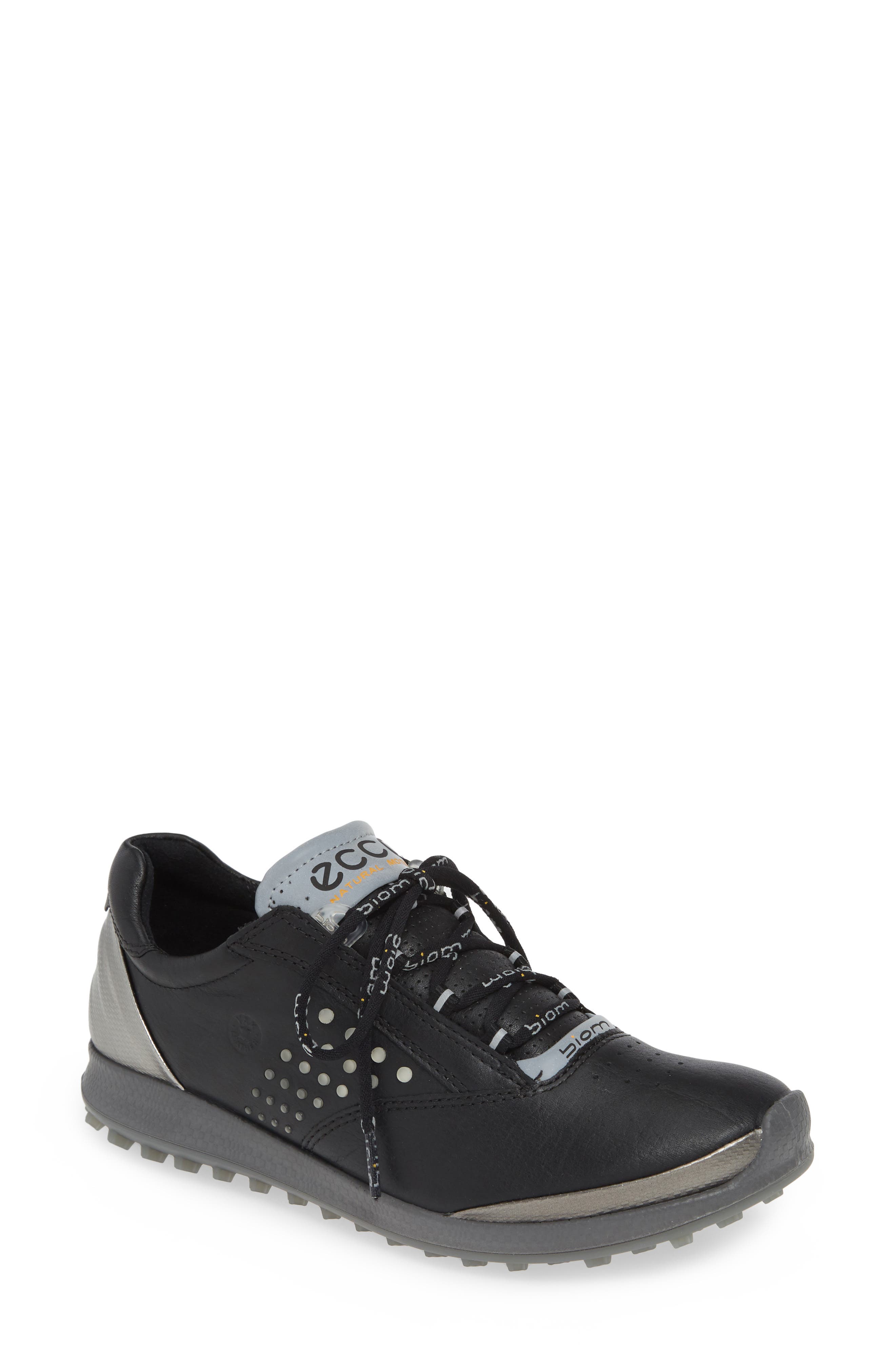 Ecco Biom Hybrid 2 Waterproof Golf Shoe, Black