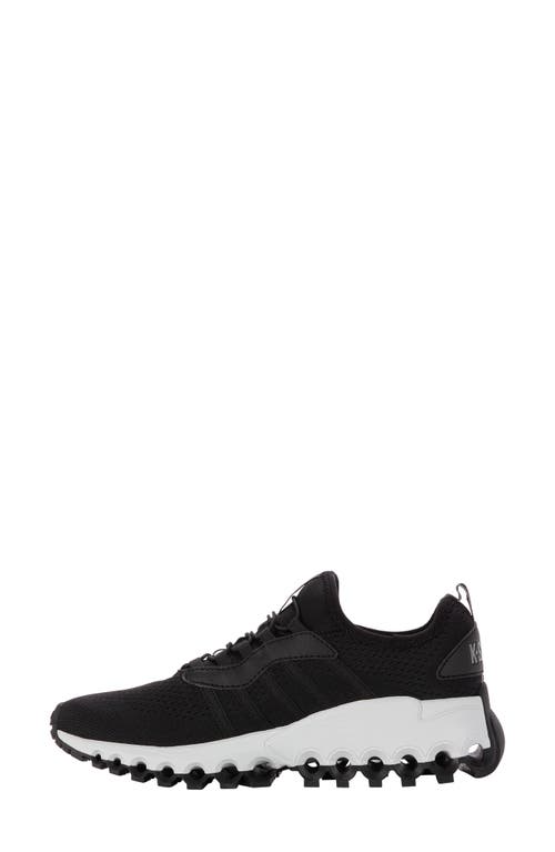 Shop K-swiss Tubes Slip-on Sneaker In Black/white/smoked Pearl