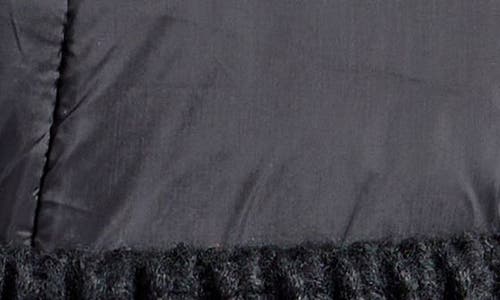 Zella Mixed Media Beanie In Black