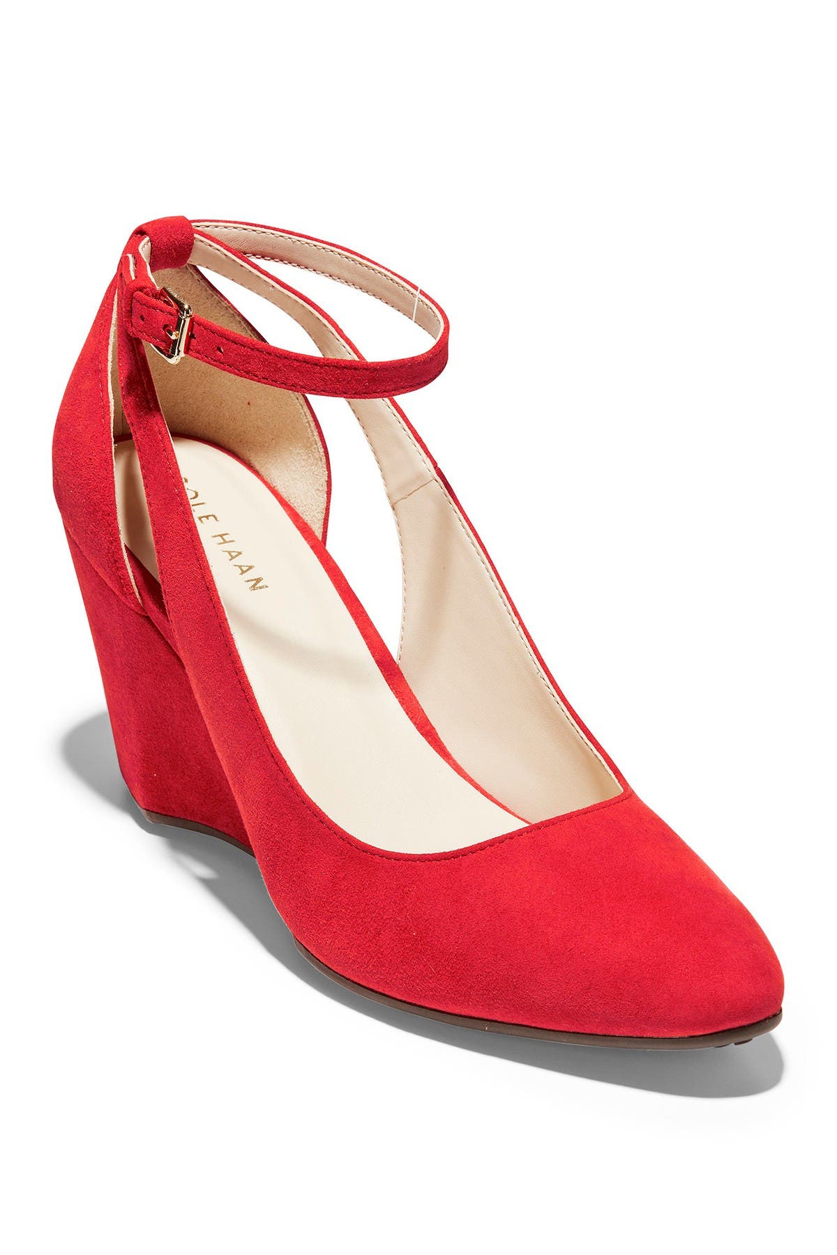 Cole haan lacey cutout wedge pump Clearance