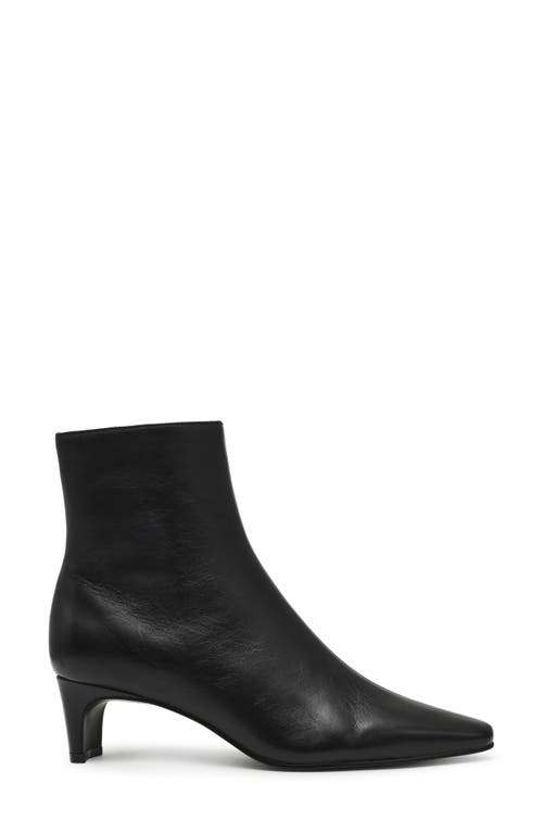 Shop Steve Madden Delvie Bootie In Black Leather