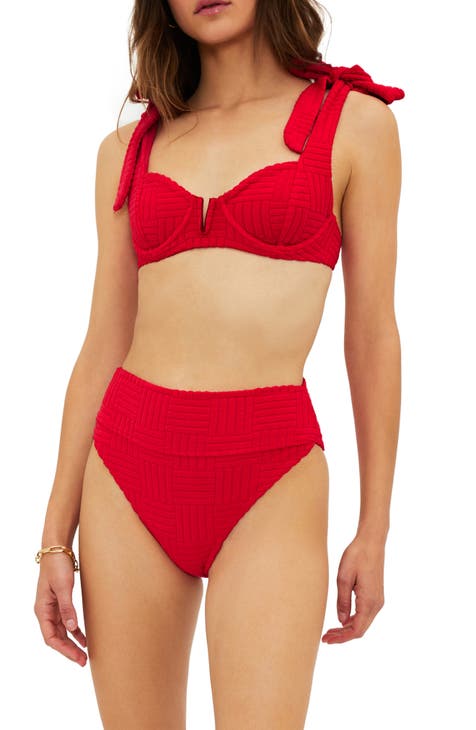 Women's Red Swimsuits & |