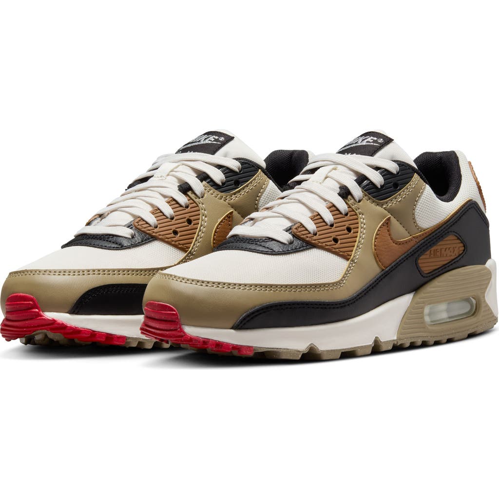 Nike Air Max 90 Sneaker In Phantom/tan/black