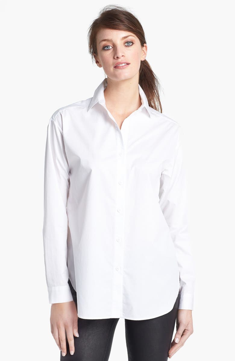 Diane von Furstenberg 'Malila' Cotton Blend Shirt | Nordstrom