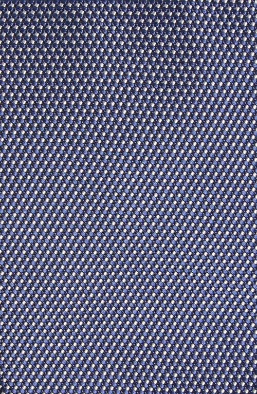 Shop Tom Ford Diagonal Weave Mulberry Silk Tie In Avian Blue