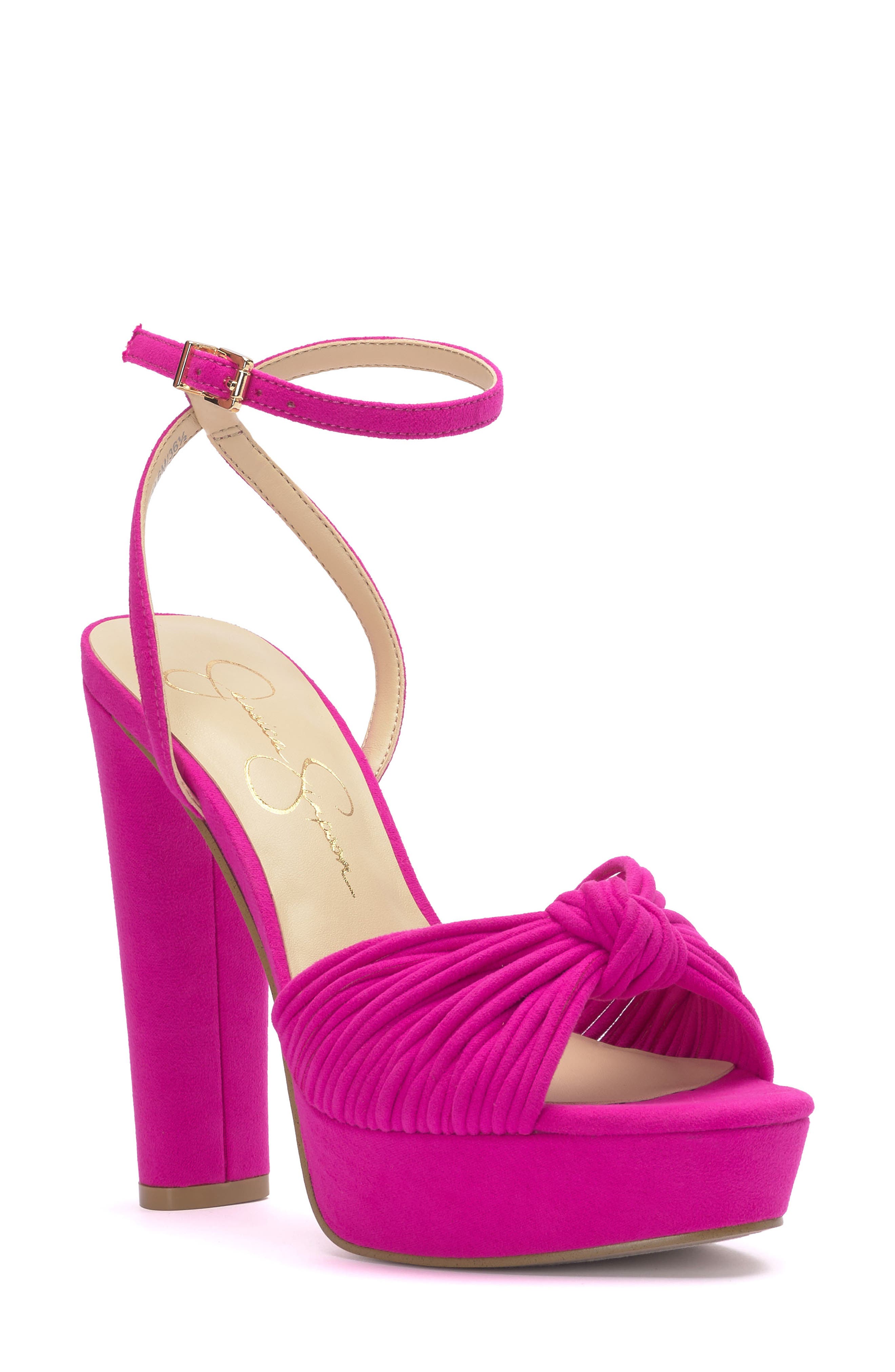 jessica simpson pink platform heels