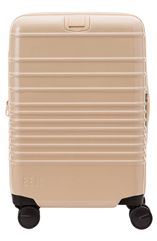 Beis The 21-inch Carry-on Roller In Beige Glossy