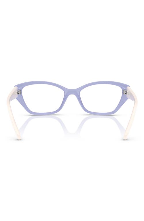 Vogue 51mm Cat Eye Optical Glasses In Purple