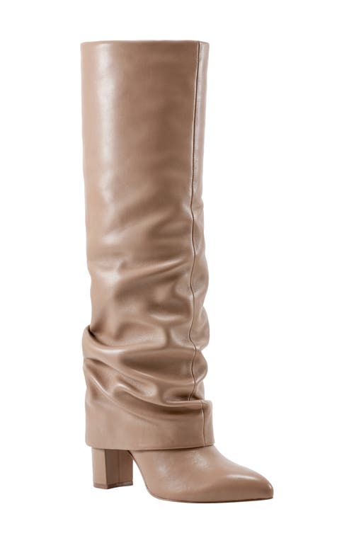 Shop Marc Fisher Ltd Lalita Knee High Boot In Light Natural 110