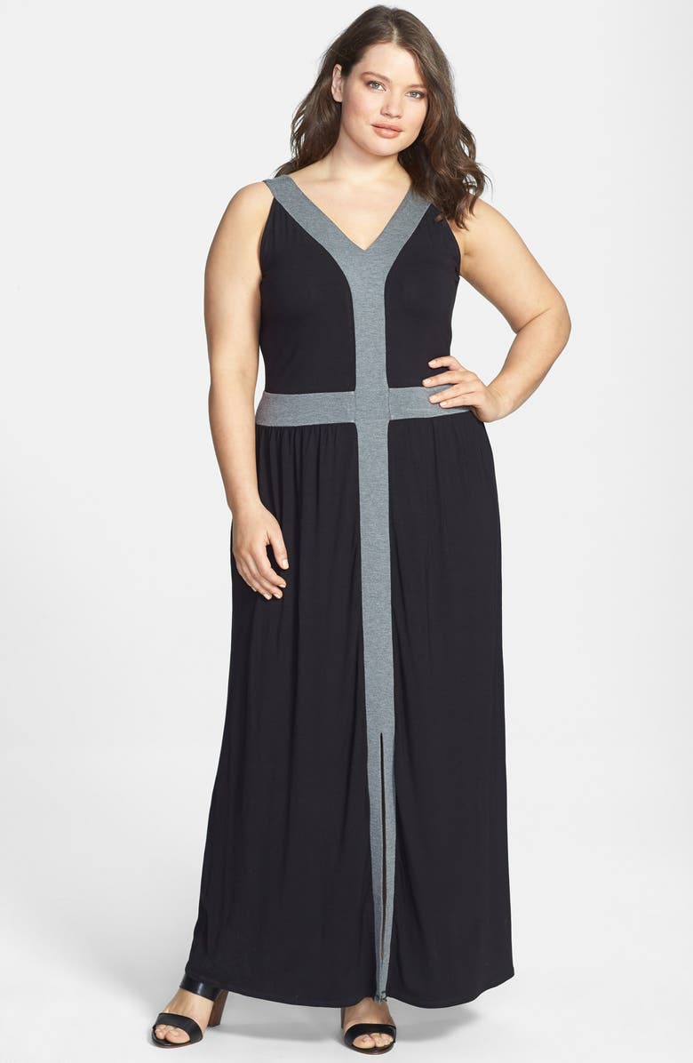 Sejour Jersey Maxi Dress (Plus Size) | Nordstrom