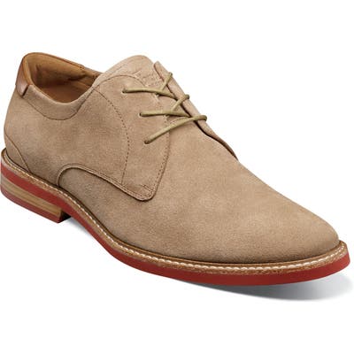 Florsheim Highland Plain Toe Derby EEE - Brown