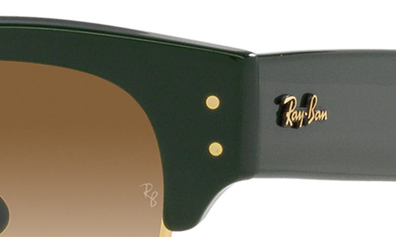 Ray Ban Rb0316s 136851 Clubmaster Sunglasses In Green