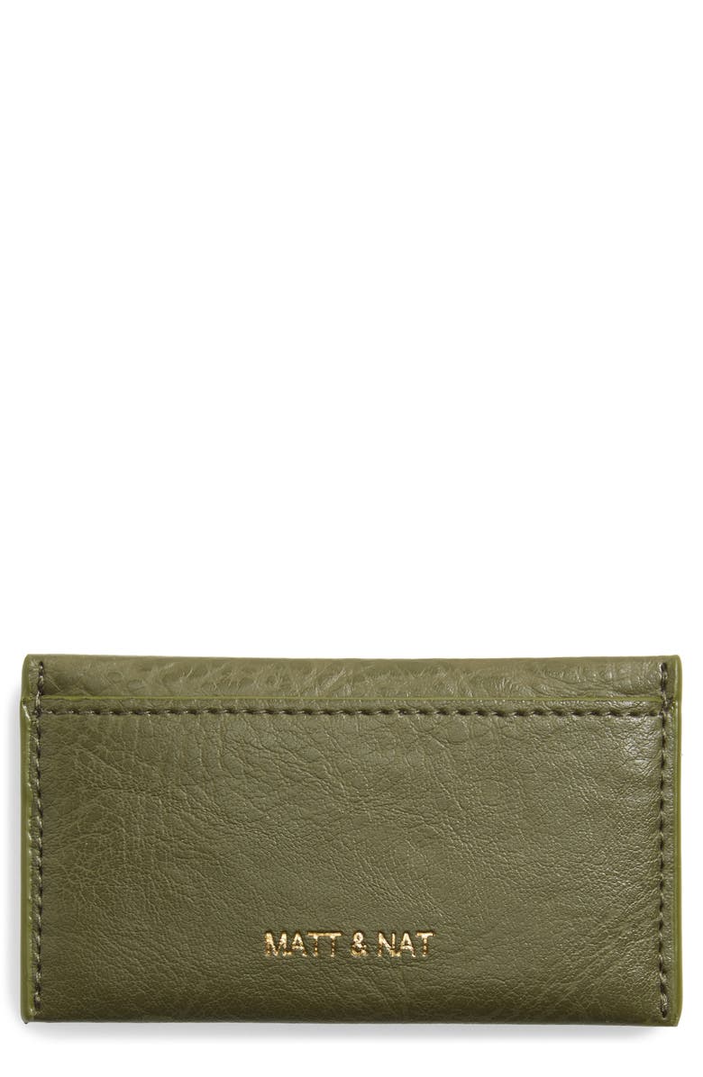 MATT AND NAT SAL CARD CASE, Main, color, LEAF