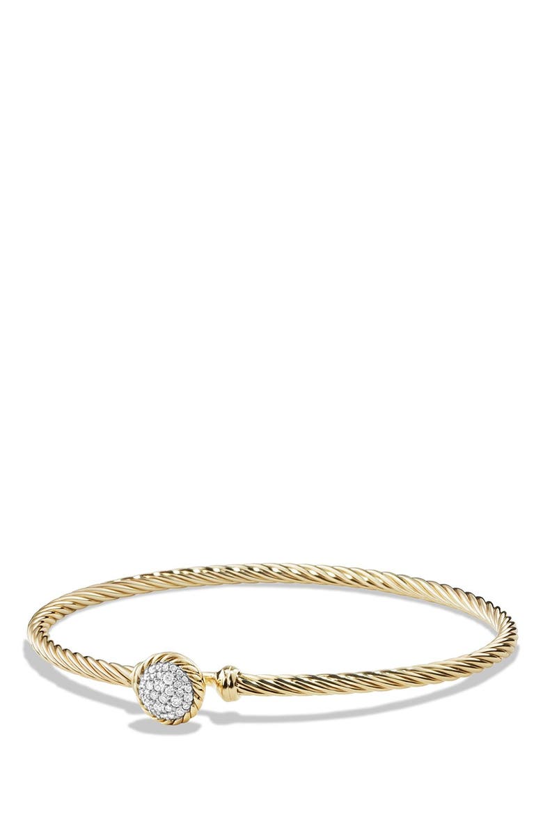 David Yurman 'Châtelaine' Bracelet with Diamonds in 18K Gold | Nordstrom