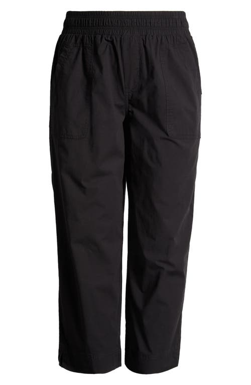 Wit & Wisdom Skyrise Patch Pocket Straight Leg Pants In Black