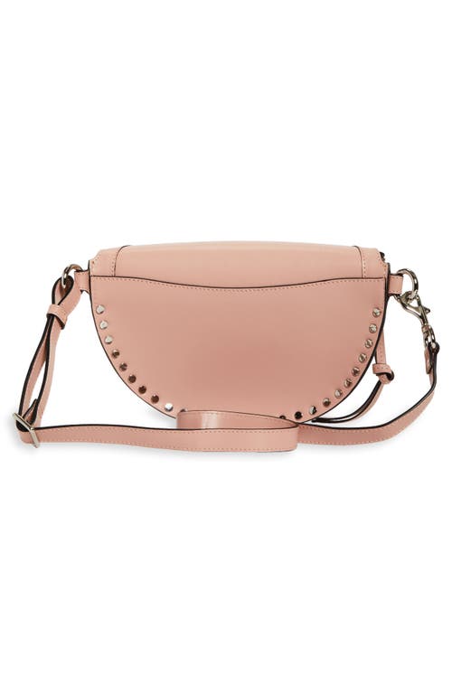 Shop Isabel Marant Skano Stud Crossbody Bag In Nude