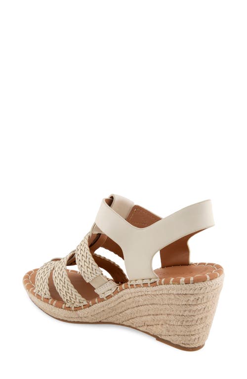 GENTLE SOULS BY KENNETH COLE GENTLE SOULS CAPLIN SLINGBACK ESPADRILLE PLATFORM WEDGE SANDAL