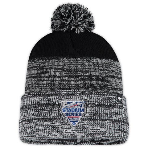 Men's '47 Navy Dallas Cowboys State Line Cuffed Knit Hat with Pom