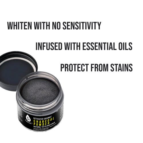 Pursonic Teeth Whitening Charcoal Powder Natural 5-pack In Multicolor