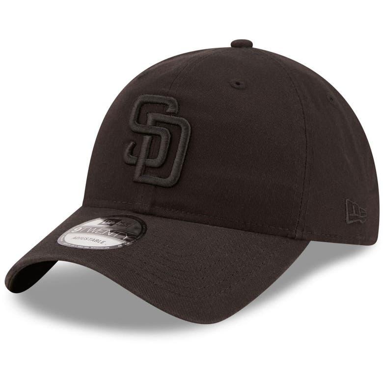 New Era San Diego Padres Black On Black Core Classic 2.0 9twenty ...