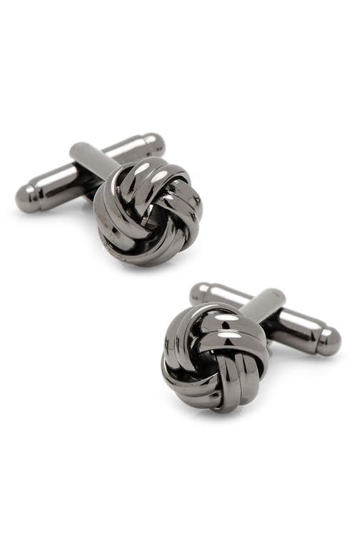 Cufflinks, Inc . Ox And Bull Trading Co. Knot Cuff Links In Black