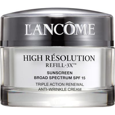 Lancome High Resolution Refill-3X Anti-Wrinkle Moisturizer Cream Spf 15 Sunscreen