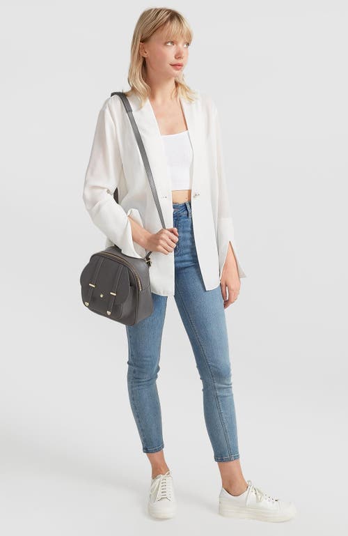 Belle & Bloom Sheer Genius Lightweight Blazer In White
