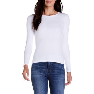 Michael Stars Ultra Rib Tee, White