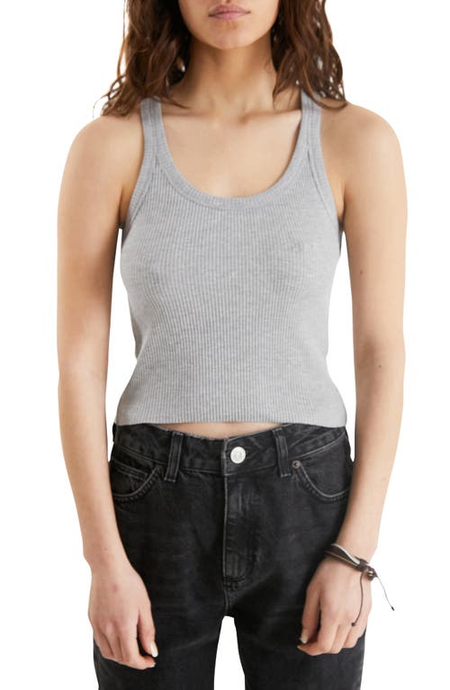 BDG Urban Outfitters Jesse Crop Tank in Light Grey