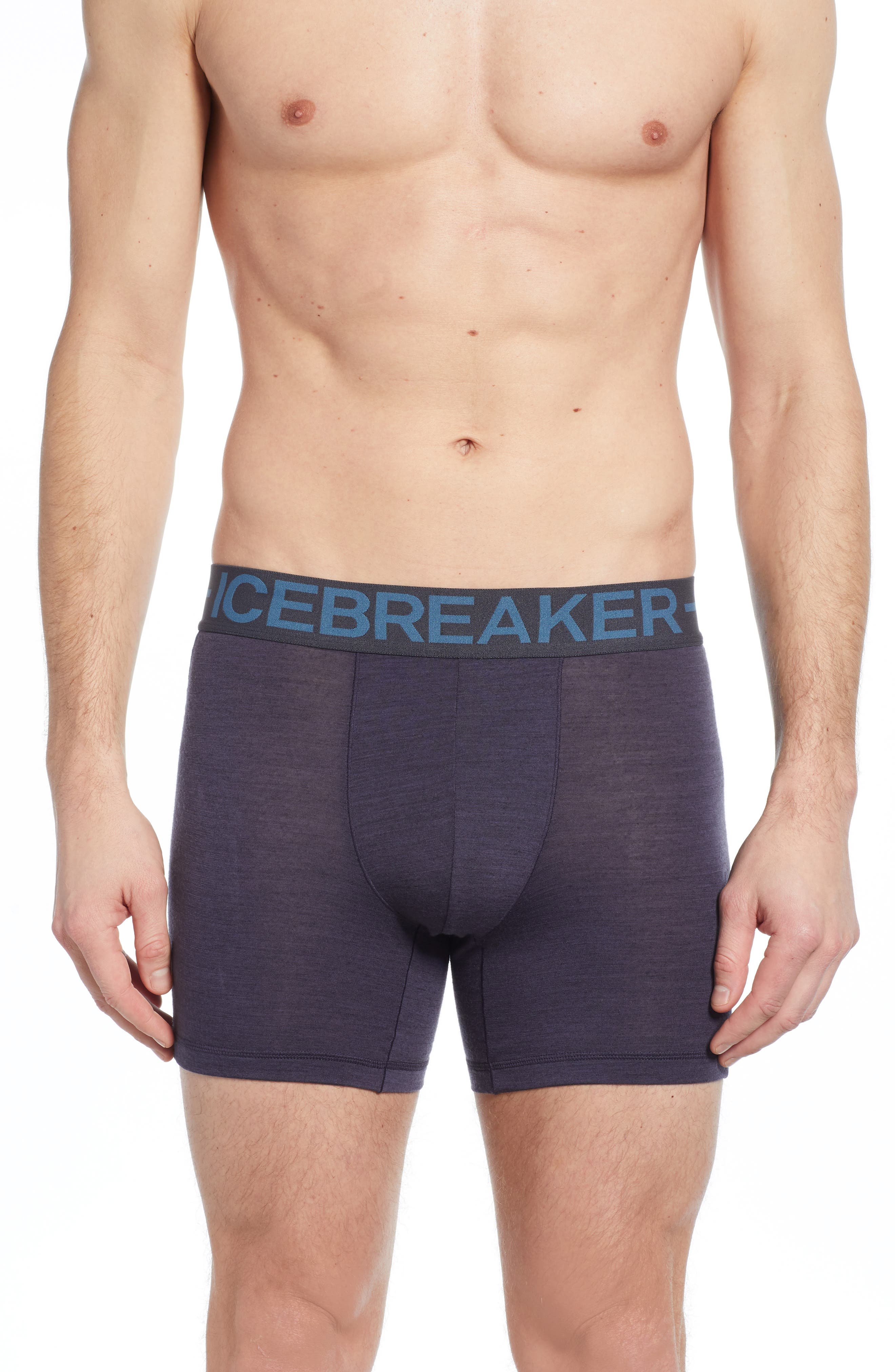 Icebreaker Anatomica Zone Boxers, Black