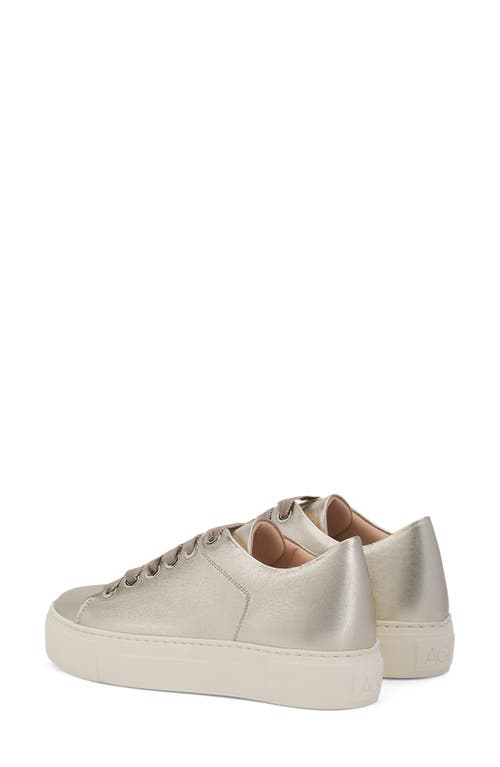 Shop Agl Attilio Giusti Leombruni Agl Parsy Platform Sneaker In Sandy-milk