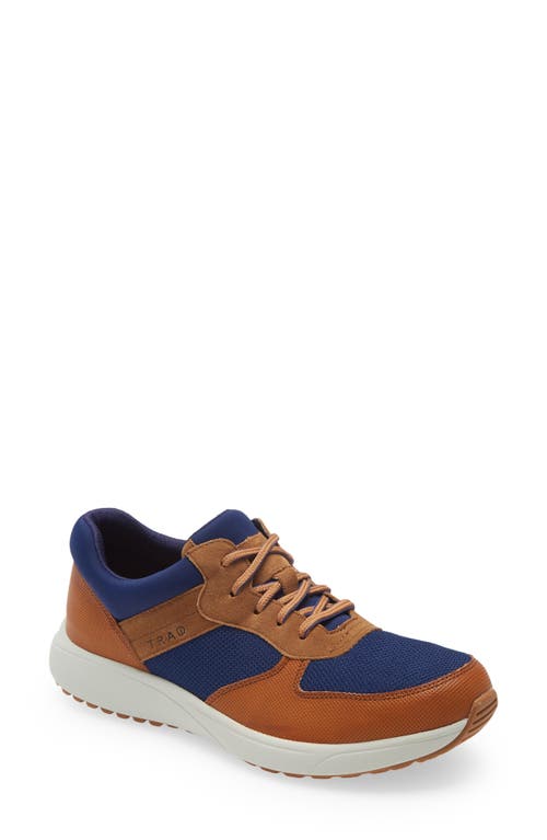 TRAQ by Alegria Old Sqool Sneaker in Blue Leather at Nordstrom, Size 5-5.5Us