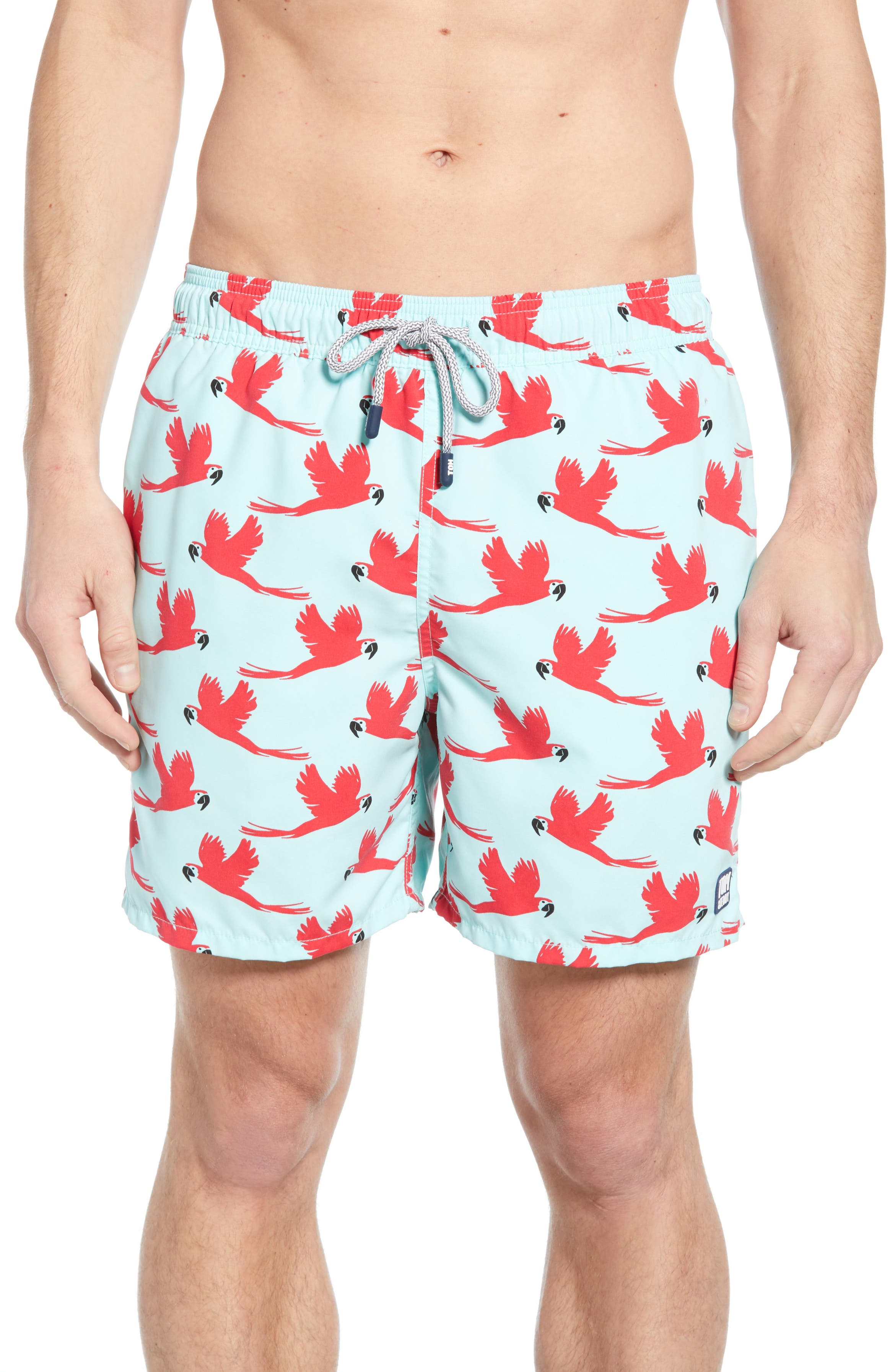 Tom & Teddy Parrot Print Swim Trunks Nordstrom Tom & Teddy Parrot Print Swim Trunks Nordstrom