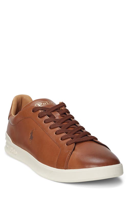 Polo Ralph Lauren Heritage Court II Low Top Sneaker Pale Russet at Nordstrom,