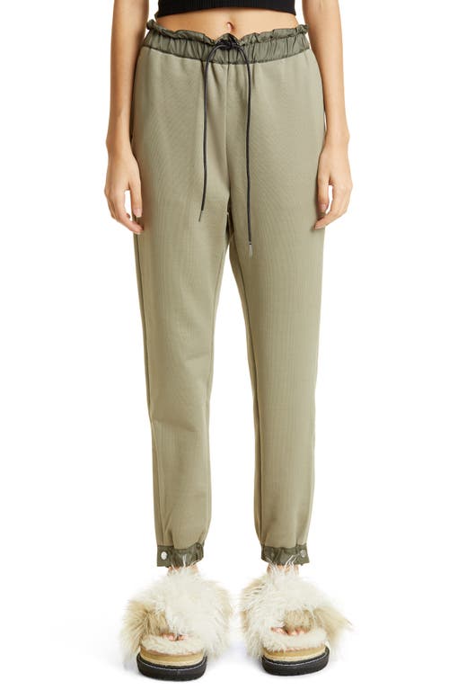 Cotton Jersey Sweatpants in L/Khaki