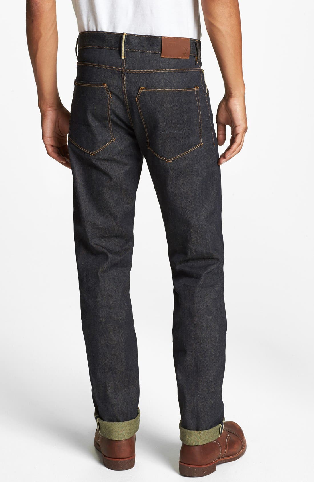 Raleigh Denim 'Jones' Slim Fit Raw Selvedge Jeans (Original Selvage ...