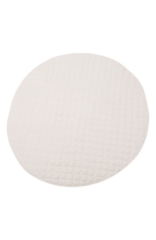 Poppyseed Play Linen Round Play Mat in at Nordstrom