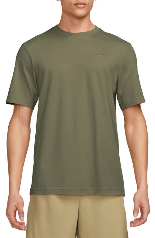 Nike Primary Training Dri-fit Short Sleeve T-shirt In Medium Olive/medium Olive