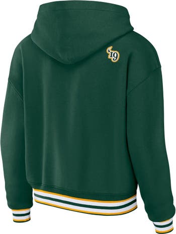 Women's Green Bay Packers WEAR by Erin Andrews Heathered Gray Plus