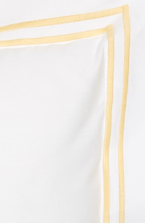 Sferra Grande Hotel Boudoir Sham In White/banana