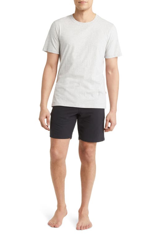 UGG(r) Darian Lounge T-Shirt & Shorts Set in Grey Heather /Black