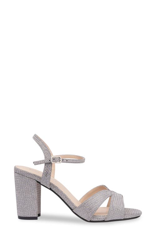 Shop Touch Ups Riley Ankle Strap Sandal In Silver