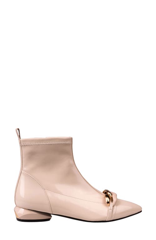 Ninety Union Milan Chain Bootie In Ivory