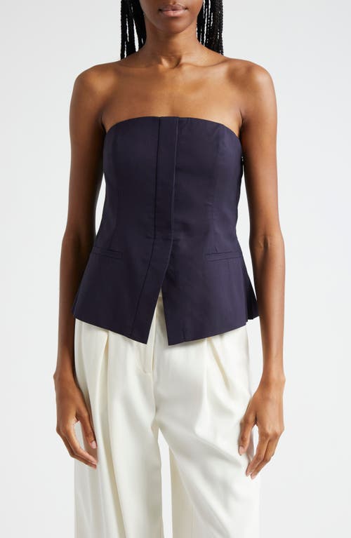 A. L.C. Renee Strapless Top Maritime Navy at Nordstrom,